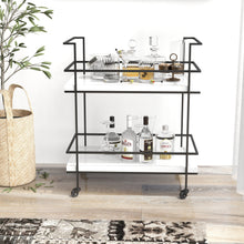 Load image into Gallery viewer, Vintagia,, Serving Bar Cart 29&quot; x 19&quot; ( 74 cm x 47 cm)
