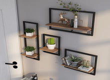 Load image into Gallery viewer, 21 Stories  Wall Floating Shelves (Set of 4) (6754613657786)
