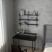 Load image into Gallery viewer, Modernatta,, Wall Mounted Shelves/Bookcase (41&quot; x 40&quot; (114cm x 102 cm)
