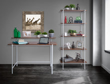 Load image into Gallery viewer, Modernatta,, Writing Desk with Shelf 48&quot; x 20&quot; (120 cm x 50 cm)
