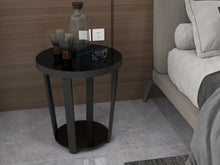 Load image into Gallery viewer, Cassadorna,, Glass End Table 20&quot; x 22&quot; ( 50 cm x 56cm)
